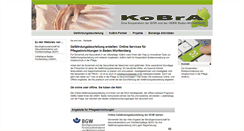 Desktop Screenshot of kobra-bw.de